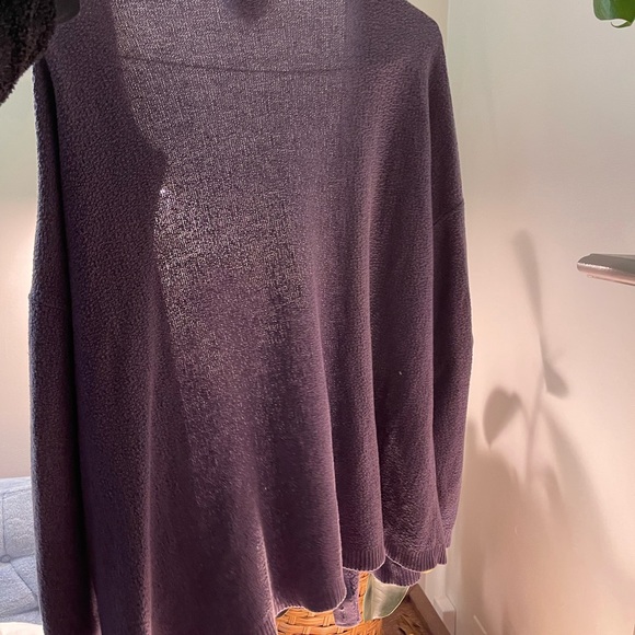 Stephanie Schuster Cardigan, Knit, Purple / Plum, mother of pearl, vintage - Picture 12 of 14